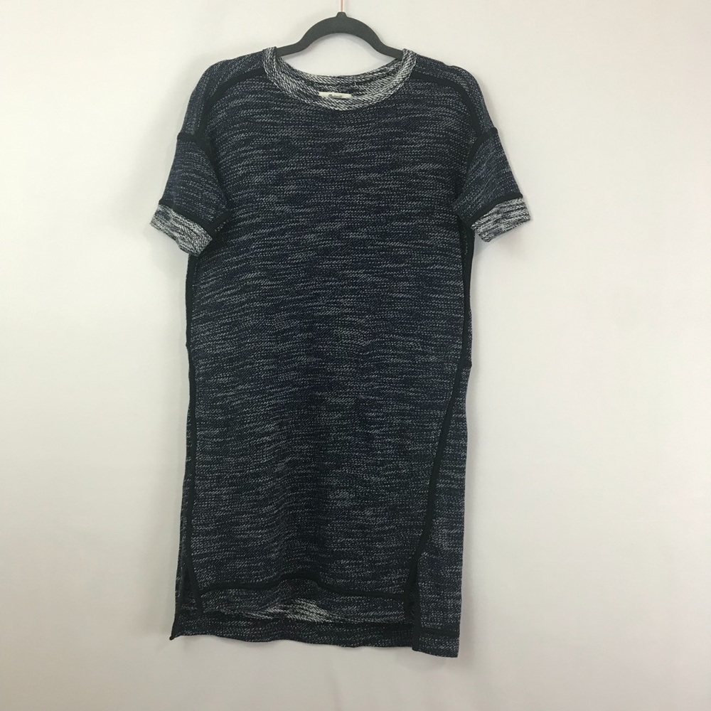 Madewell Textured Sweatshirt Dress
